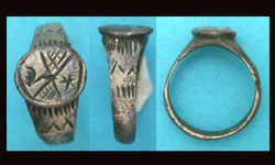 Ring, Medieval, Magic, Travelers, Star and Wing, 10th-14th Cent